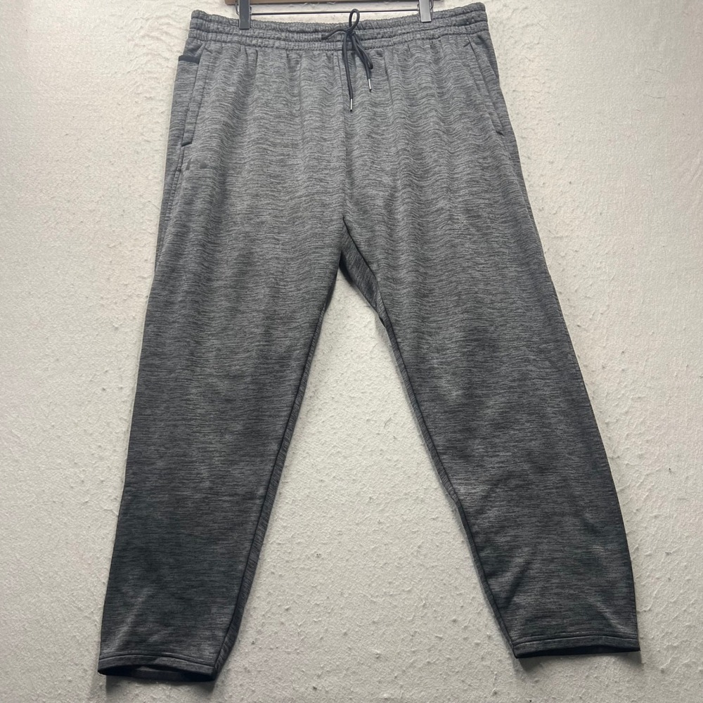 Under Armour‎ Mens XXL Gray Space Dye Fleece Jogger Sweatpants Loose Fit 2052